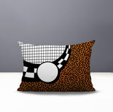 Dotrix Abstract Reversible Indoor/Outdoor Lumbar Pillow