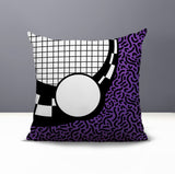 Dotrix Abstract Reversible Indoor/Outdoor Square Pillow