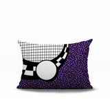 Dotrix Abstract Reversible Indoor/Outdoor Lumbar Pillow