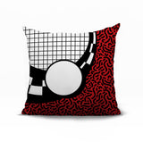 Dotrix Abstract Reversible Indoor/Outdoor Square Pillow