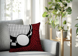 Dotrix Abstract Reversible Indoor/Outdoor Lumbar Pillow