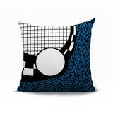 Dotrix Abstract Reversible Indoor/Outdoor Square Pillow