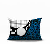 Dotrix Abstract Reversible Indoor/Outdoor Lumbar Pillow