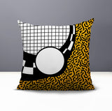 Dotrix Abstract Reversible Indoor/Outdoor Square Pillow