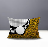 Dotrix Abstract Reversible Indoor/Outdoor Lumbar Pillow