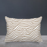 Drewe Ocean Wave Lumbar Indoor/Outdoor Throw Pillow