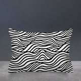 Drewe Ocean Wave Lumbar Indoor/Outdoor Throw Pillow