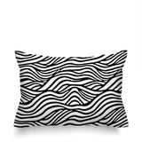 Drewe Ocean Wave Lumbar Indoor/Outdoor Throw Pillow