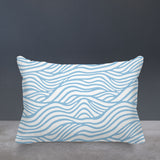 Drewe Ocean Wave Lumbar Indoor/Outdoor Throw Pillow