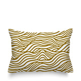 Drewe Ocean Wave Lumbar Indoor/Outdoor Throw Pillow