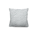 Drewe Ocean Wave Square Indoor/Outdoor Throw Pillow