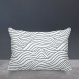 Drewe Ocean Wave Lumbar Indoor/Outdoor Throw Pillow