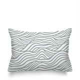 Drewe Ocean Wave Lumbar Indoor/Outdoor Throw Pillow