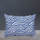Drewe Ocean Wave Lumbar Indoor/Outdoor Throw Pillow