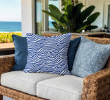Drewe Ocean Wave Lumbar Indoor/Outdoor Throw Pillow