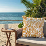 Drewe Ocean Wave Lumbar Indoor/Outdoor Throw Pillow