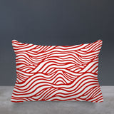 Drewe Ocean Wave Lumbar Indoor/Outdoor Throw Pillow