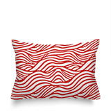 Drewe Ocean Wave Lumbar Indoor/Outdoor Throw Pillow