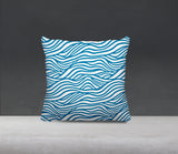 Drewe Ocean Wave Square Indoor/Outdoor Throw Pillow