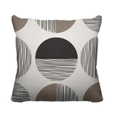 Dubo Abstract Outdoor Reversible Throw Square Pillow