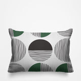 Dubo Abstract Outdoor Reversible Throw Rectangular Pillow