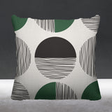 Dubo Abstract Outdoor Reversible Throw Square Pillow