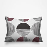 Dubo Abstract Outdoor Reversible Throw Rectangular Pillow