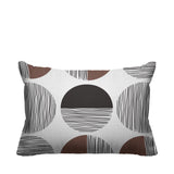 Dubo Abstract Outdoor Reversible Throw Rectangular Pillow