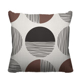 Dubo Abstract Outdoor Reversible Throw Square Pillow