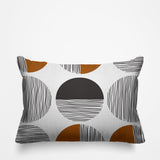 Dubo Abstract Outdoor Reversible Throw Rectangular Pillow
