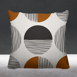 Dubo Abstract Outdoor Reversible Throw Square Pillow