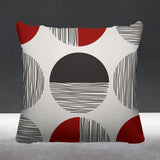 Dubo Abstract Outdoor Reversible Throw Square Pillow