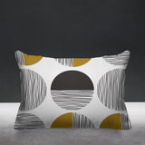 Dubo Abstract Outdoor Reversible Throw Rectangular Pillow