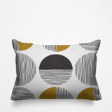 Dubo Abstract Outdoor Reversible Throw Rectangular Pillow