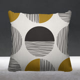 Dubo Abstract Outdoor Reversible Throw Square Pillow