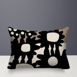 Dunn Abstract Reversible Indoor/Outdoor Rectangular Pillow