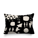 Dunn Abstract Reversible Indoor/Outdoor Rectangular Pillow