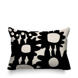 Dunn Abstract Reversible Indoor/Outdoor Rectangular Pillow