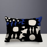 Dunn Abstract Reversible Indoor/Outdoor Rectangular Pillow