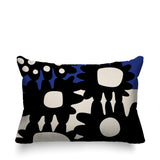 Dunn Abstract Reversible Indoor/Outdoor Rectangular Pillow