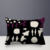 Dunn Abstract Reversible Indoor/Outdoor Rectangular Pillow