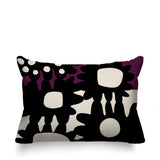 Dunn Abstract Reversible Indoor/Outdoor Rectangular Pillow