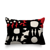Dunn Abstract Reversible Indoor/Outdoor Rectangular Pillow