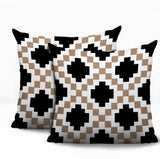 Kiso 2 Sets Indoor/Outdoor Reversible Square Pillow