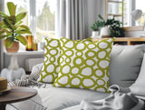 Famo 2 Sets Indoor/Outdoor Reversible Square Pillow