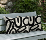 Dina Tribal Indoor/Outdoor Reversible Rectangular Pillow