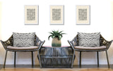 Eden Zebra Print Indoor/Outdoor Reversible Rectangular Pillow