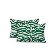 Eden Zebra Print Indoor/Outdoor Reversible Rectangular Pillow