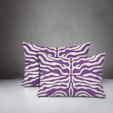 Eden Zebra Print Indoor/Outdoor Reversible Rectangular Pillow