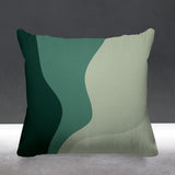 Edo Abstract Reversible Indoor/Outdoor Square Pillow